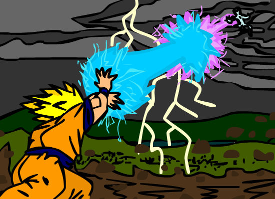 Dragonball Z Flash Animation By Crispaint On Deviantart