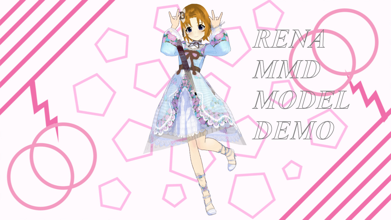 RENA RYUGU MMD MODEL DEMO by REna-ch4n on DeviantArt