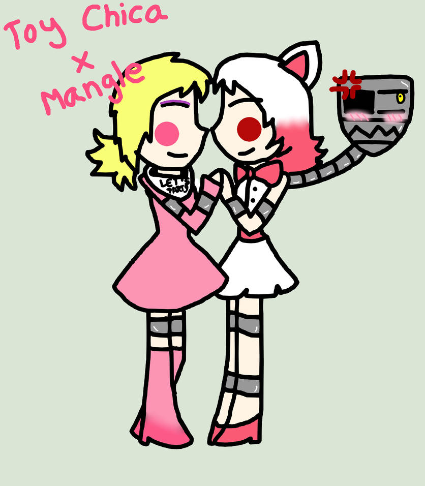 OTP- Toy Chica x Mangle (GIF) by the-killer-painter on DeviantArt