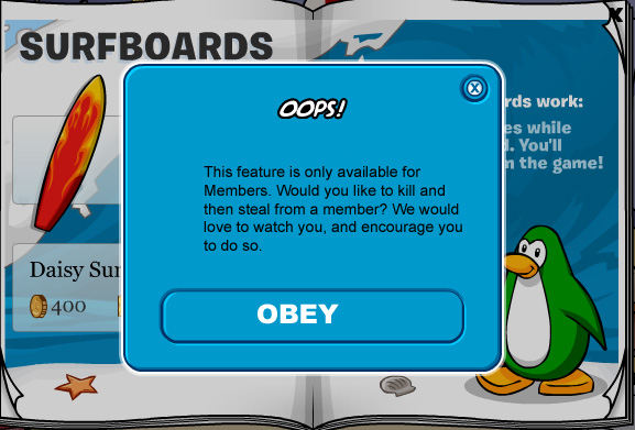 club penguin MORBID