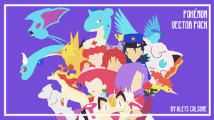 Pokemon Vector Pack | Vector, de aletscalsone