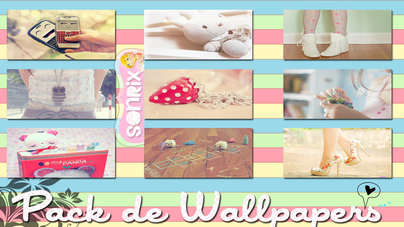 Pack de 9 Wallpapers