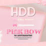 Skin Pink Bow HDD for Rainmeter