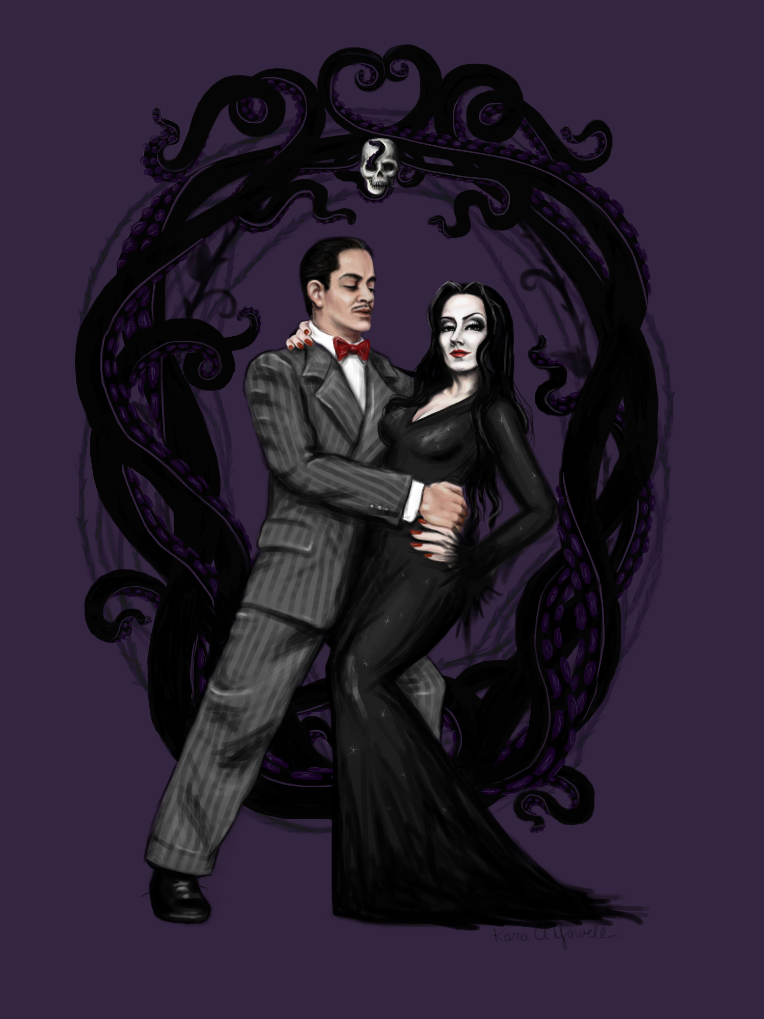 Mon sauvage morticia