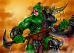 World of Warcraft - Orc 01 by IsraLlona