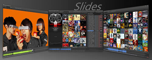 Slides 1.9.4 foobar2000 Skin