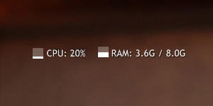 Stat_CPU-RAM for XWidget