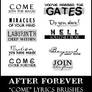 After Forever - COME - Brushes