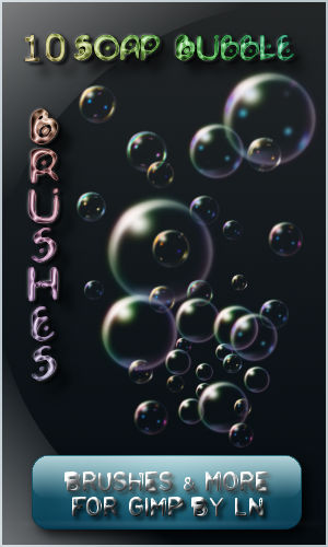 10 Soapy Gimp Bubble Brushes by el-L-eN