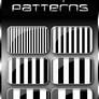 6 Stripey Patterns for GIMP