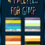GIMP Palettes no.09-12