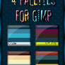 GIMP Palettes no.21-24
