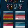 GIMP Palettes no.29-32