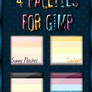 GIMP Palettes no.37-40