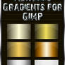 6 Metallic Gradients for GIMP