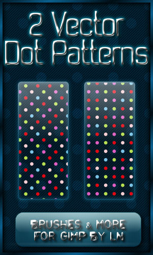 2 GIMP Dot Vector Patterns