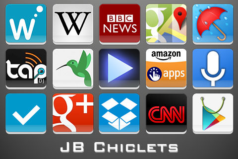 Android Icons | JB Chiclets