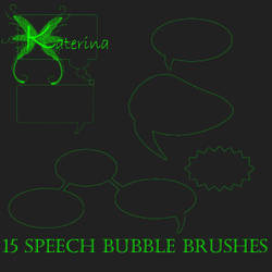 Speech Bubble Brushes