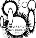 speech bubbles GIMP brushes 2