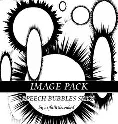 speech bubbles 2 image pack