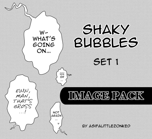 shaky speech bubbles 1