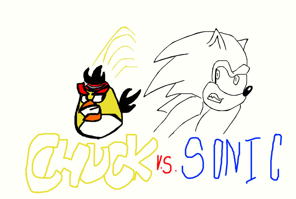 Chuck Angry Birds VS Sonic The Hedgehog Sonic By Darrocker009 On 