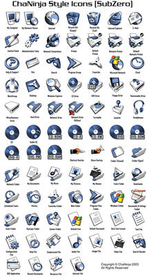 ChaNinjaStyle-SubZero Icons