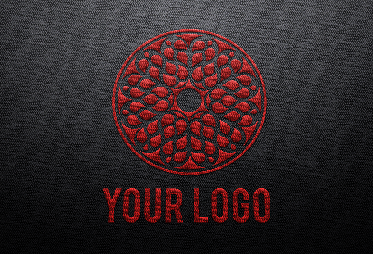 Stiched Logo Mock-up