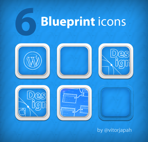 Blueprint icons