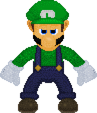 Pixel Art Ssbm Luigi By Thepurplesprite On Deviantart pixel art ssbm luigi by