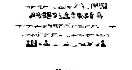 Gunlab font by mindrantz on DeviantArt
