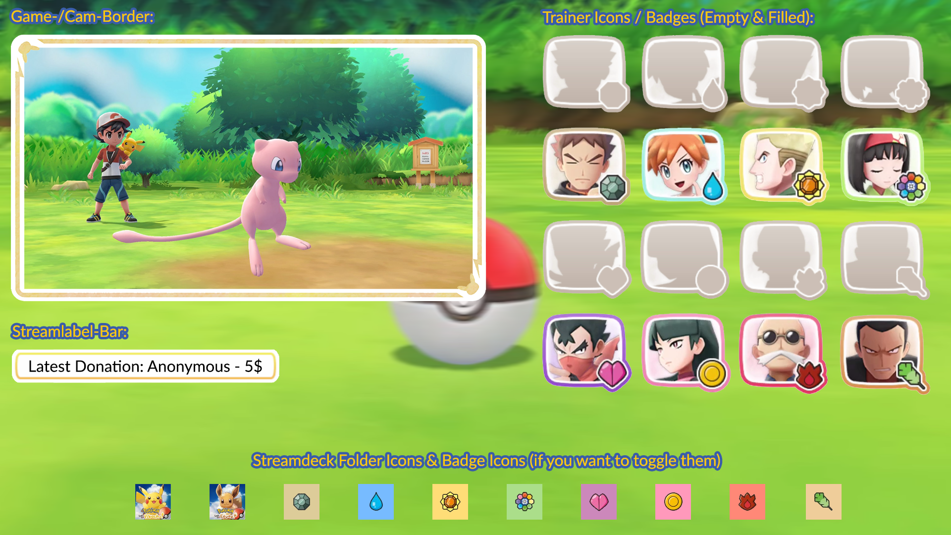 Pokemon Lets Go Pikachu Stream Package By Benjibrew On