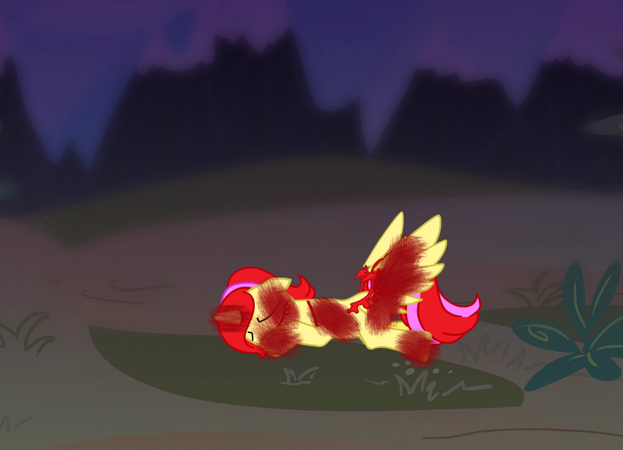 Princess Shimmering Beauty is hurt! by number1AndySixxlover on DeviantArt