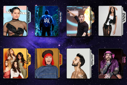 Singers Icon Pack 13