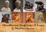 Miscellaneous Sculptures - 8 Images by BloodMoonEquinox