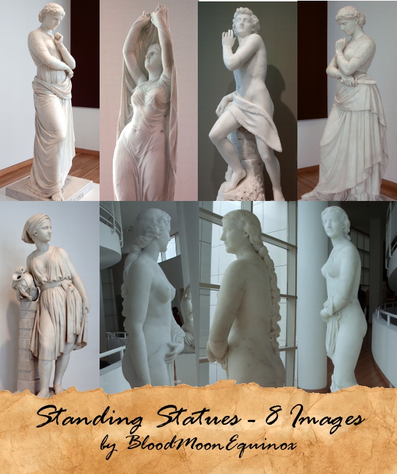 Standing Statues - 8 Images