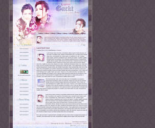 Gackt Layout by Cirilla-Riannon