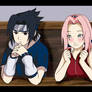 Sasuke and Sakura young