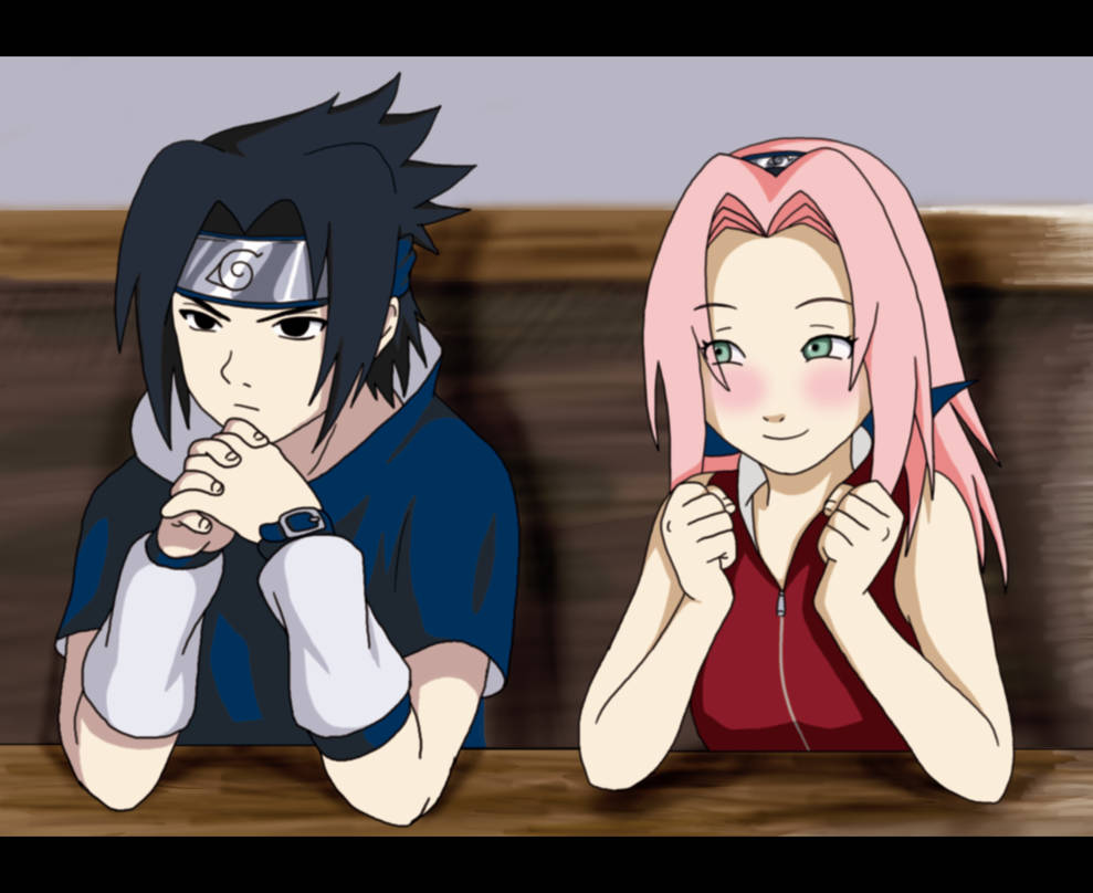 Sasuke and Sakura young by Anayroz on DeviantArt