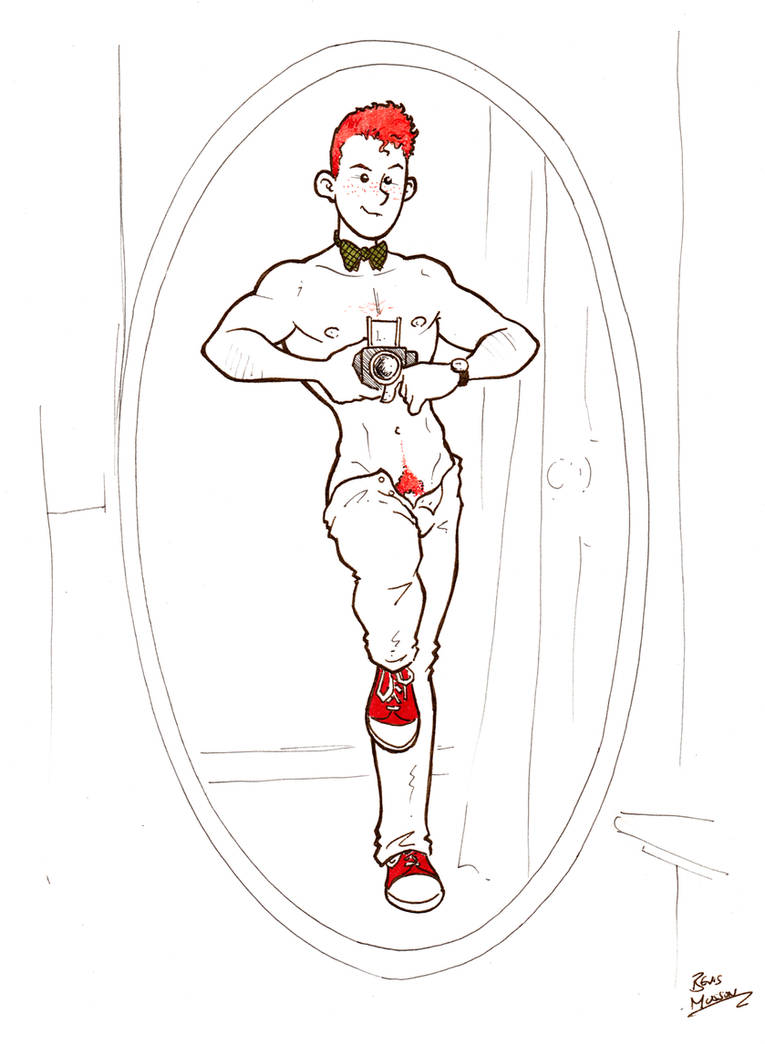 Jimmy Olsen beefcake by BevisMusson