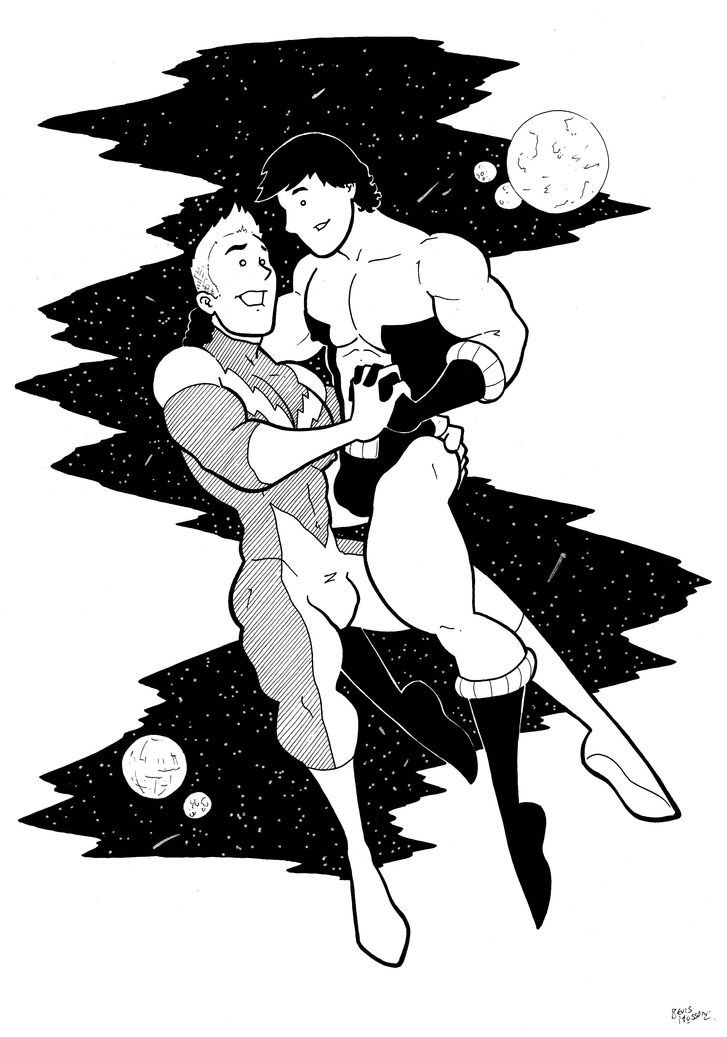 Lightning Lad and Cosmic Boy