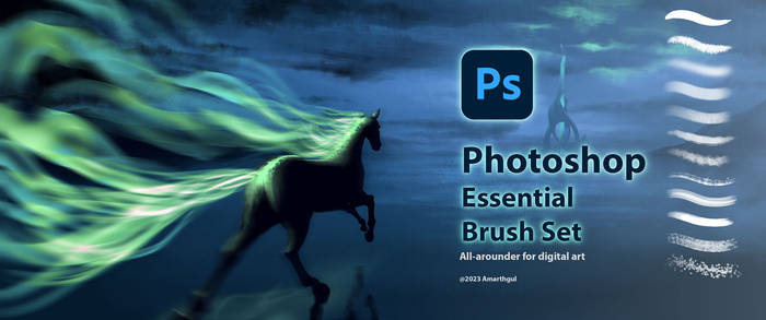 [abr download] Photoshop Essential Brush Set