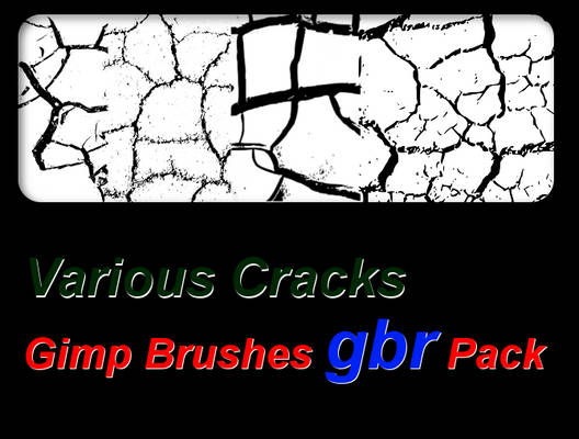 Various Cracks - Gimp Brushes Pack