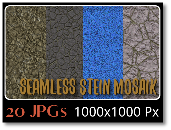 Seamless Stein Mosaik