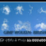 50 Gimp Wolken Brushes