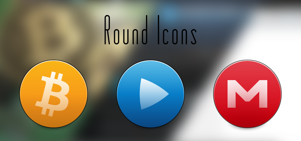 Round Icons. Updated