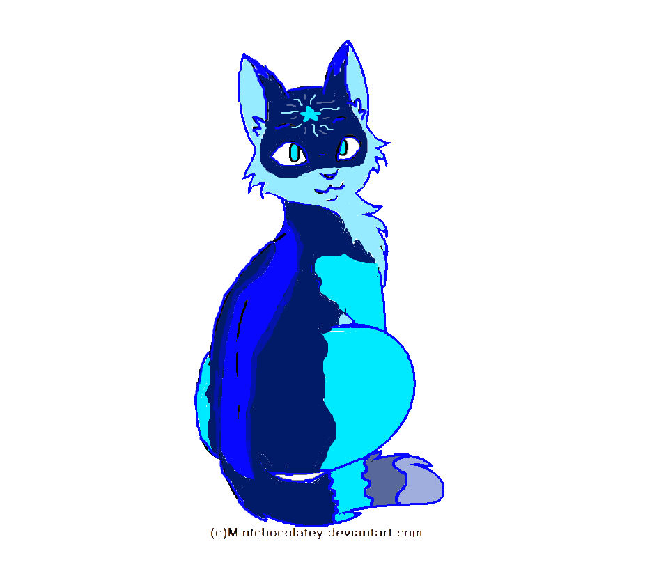 Moon Kitty by Canarycloud407 on DeviantArt