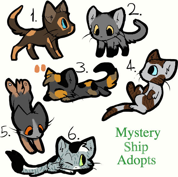 kitty adopts 5/6 OPEN by Canarycloud407 on DeviantArt