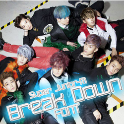 Super Junior M - Break Down Font