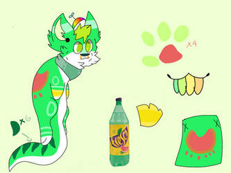 Ref of my fursona